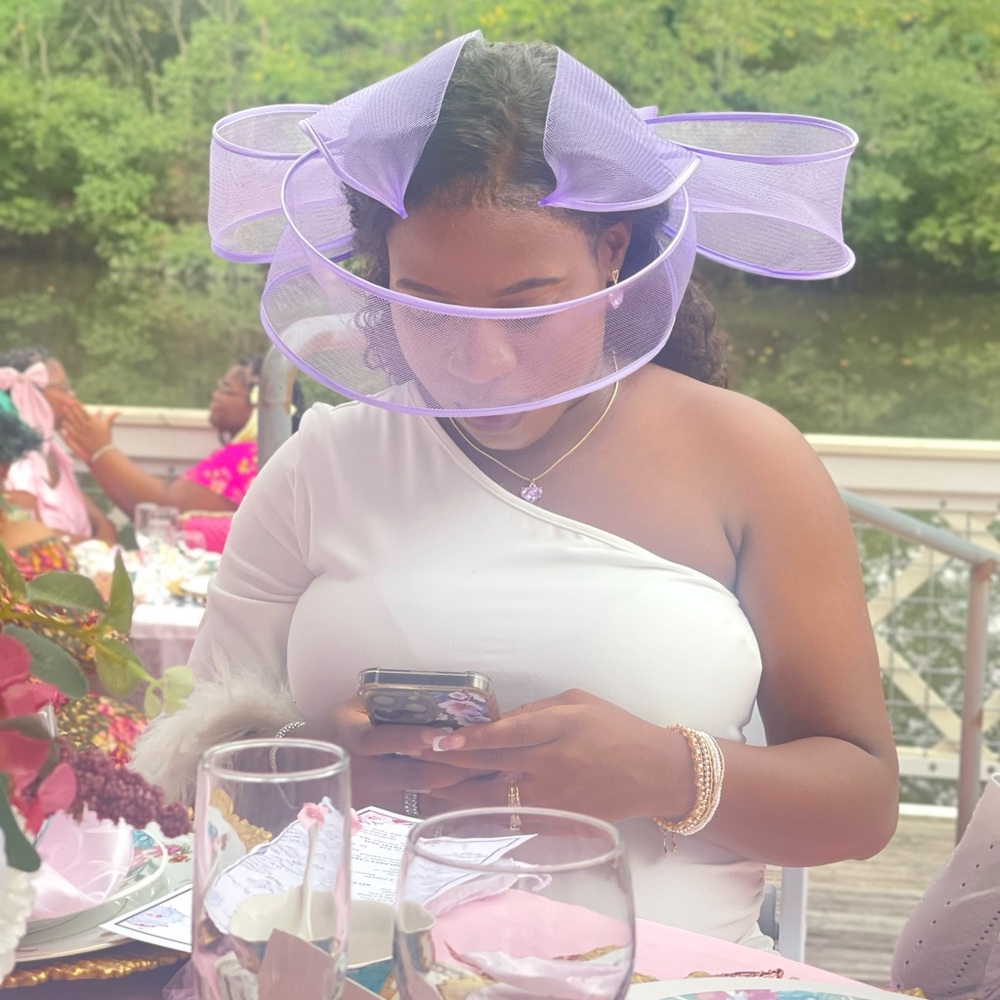 Unique Purple Hat
